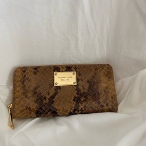 Michael Kors Snakeskin Wallet.